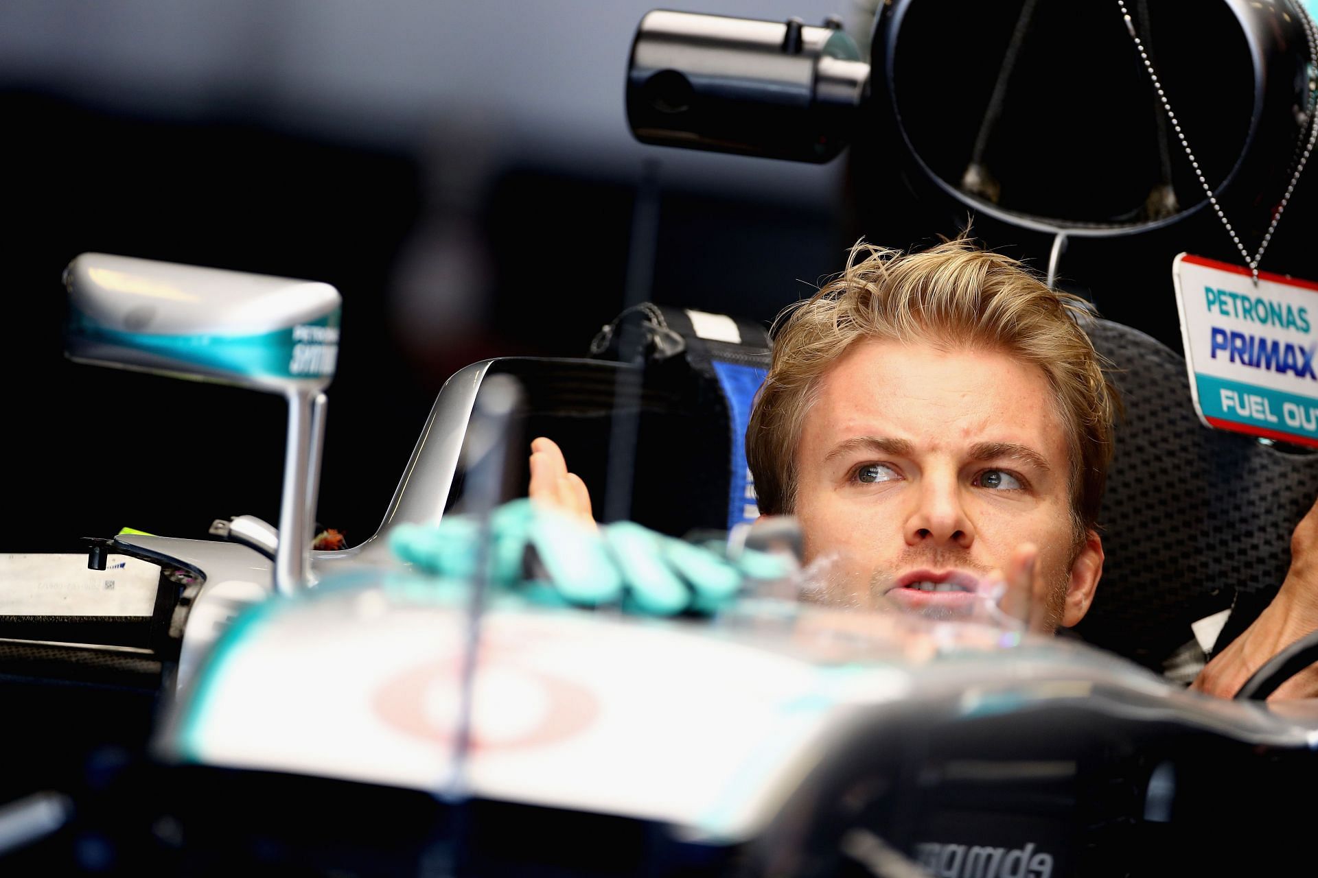 Nico Rosberg at the 2016 F1 Grand Prix of Abu Dhabi