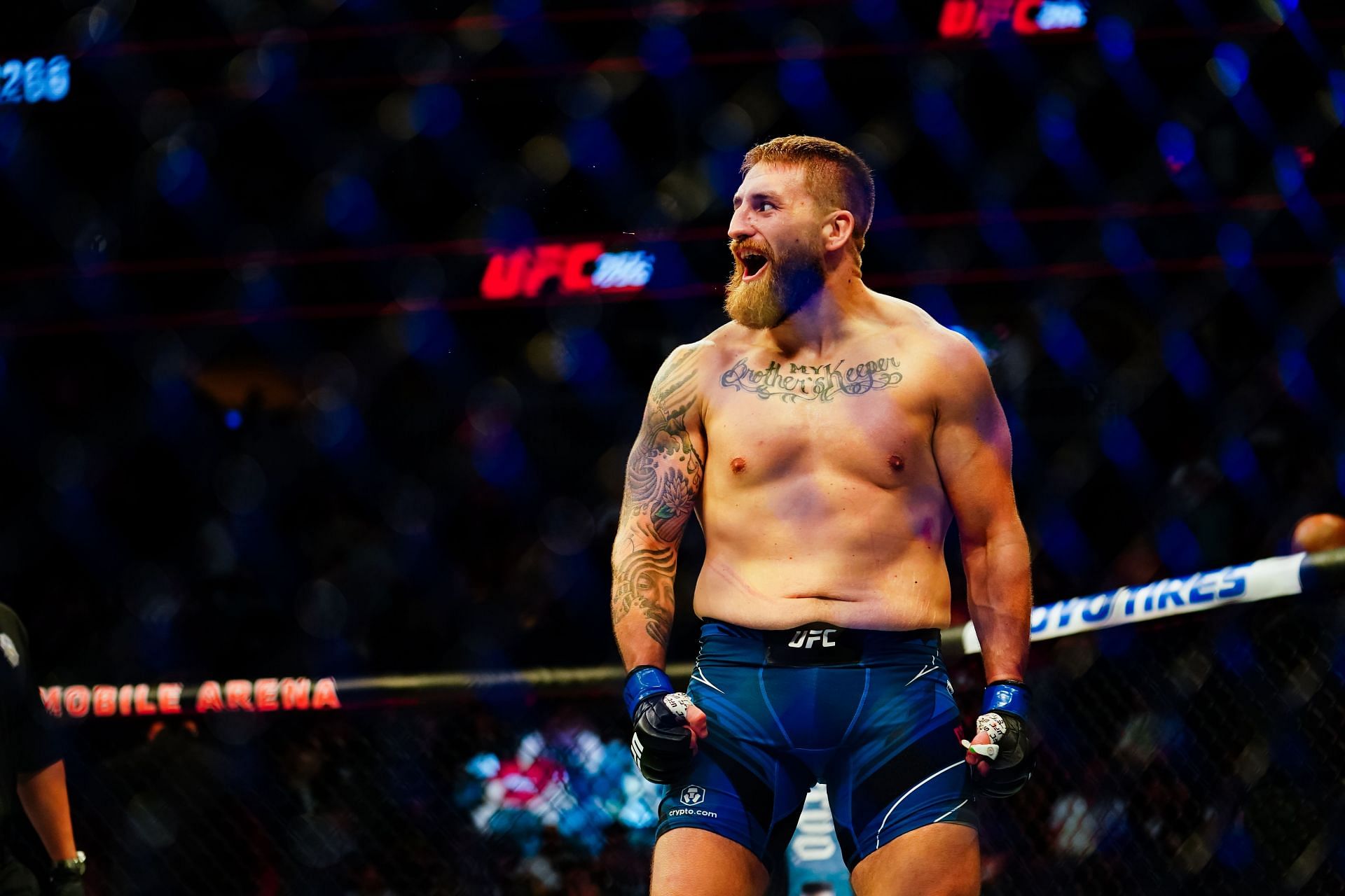 Chris Daukaus became an unlikely UFC heavyweight title contender this year