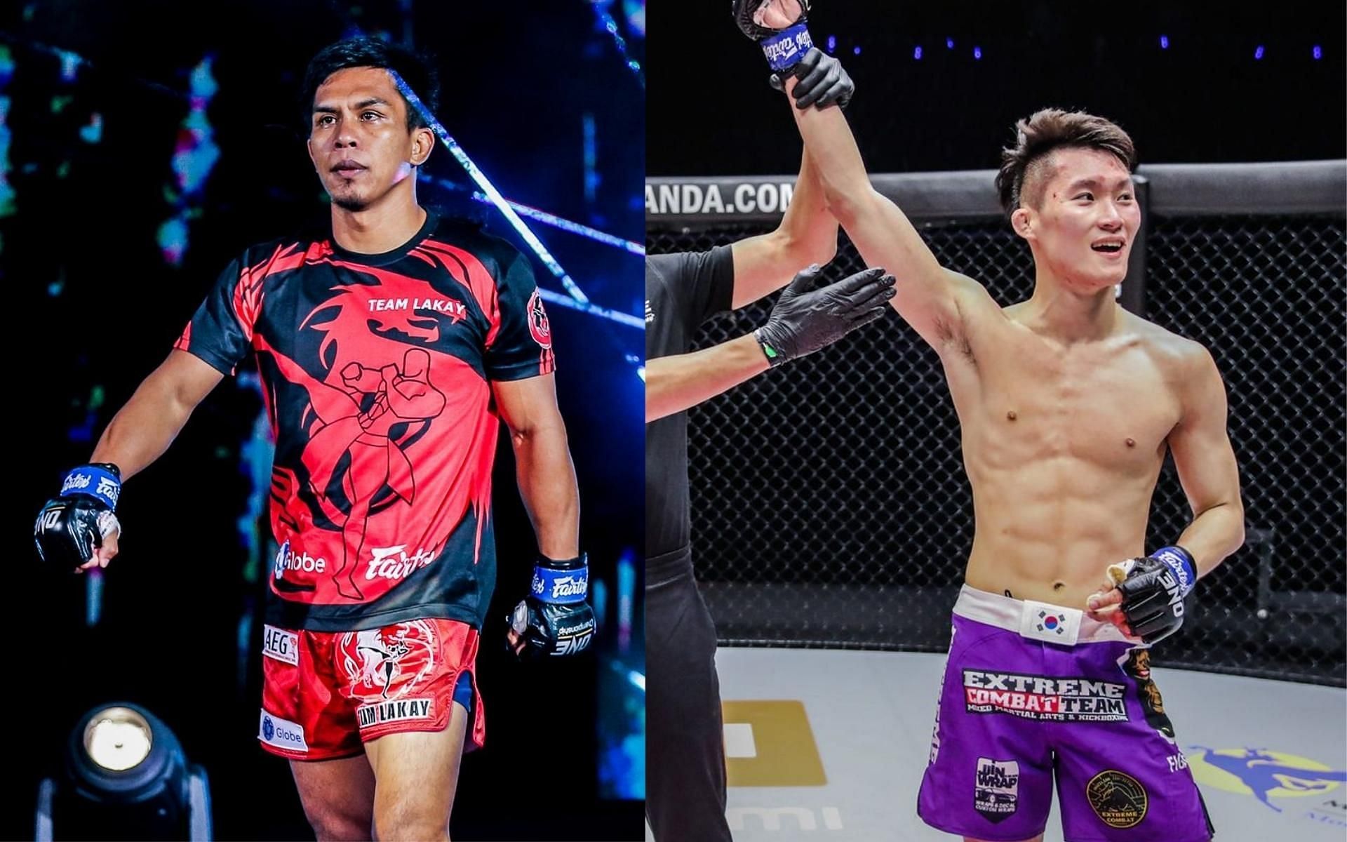 Kevin Belingon (left) will fight Kwon Won Il in the co-main event of ONE Championship: Winter Warriors II. (Images courtesy of ONE Championship)