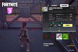 When will Craft Items milestone be active in Fortnite chapter 3 Season 1?