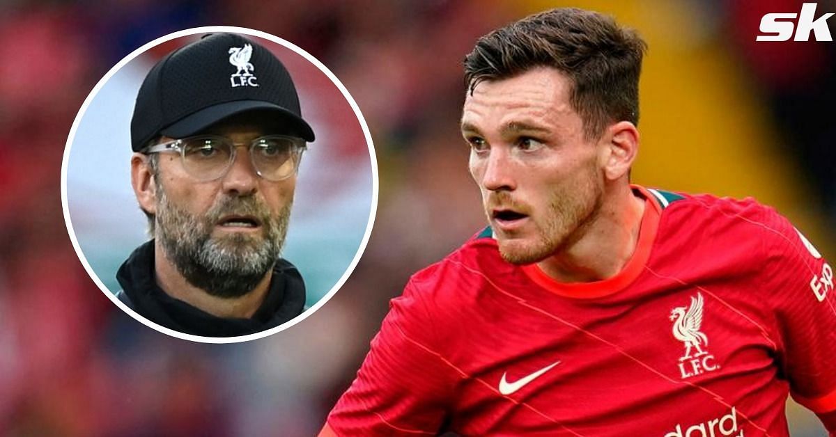 Liverpool manager Jurgen Klopp admits Andy Robertson deserved a red card for his tackle