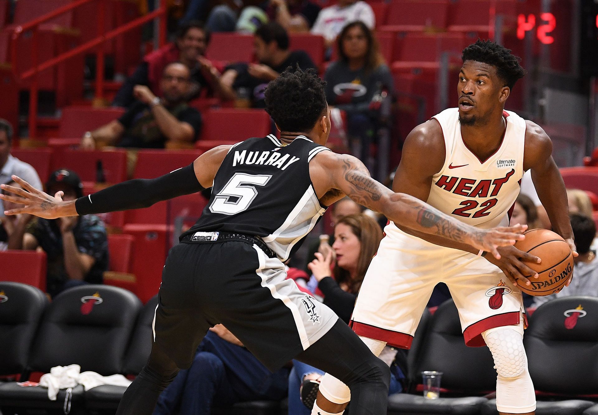 The visiting Miami Heat will face the San Antonio Spurs for the first time this season on Wednesday. [Photo: All U Can Heat]
