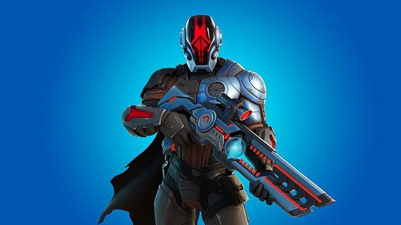 The Foundation boss gives the mythic MK Seven to loopers in Fortnite Chapter 3 Season 1 (Image via Epic Games)