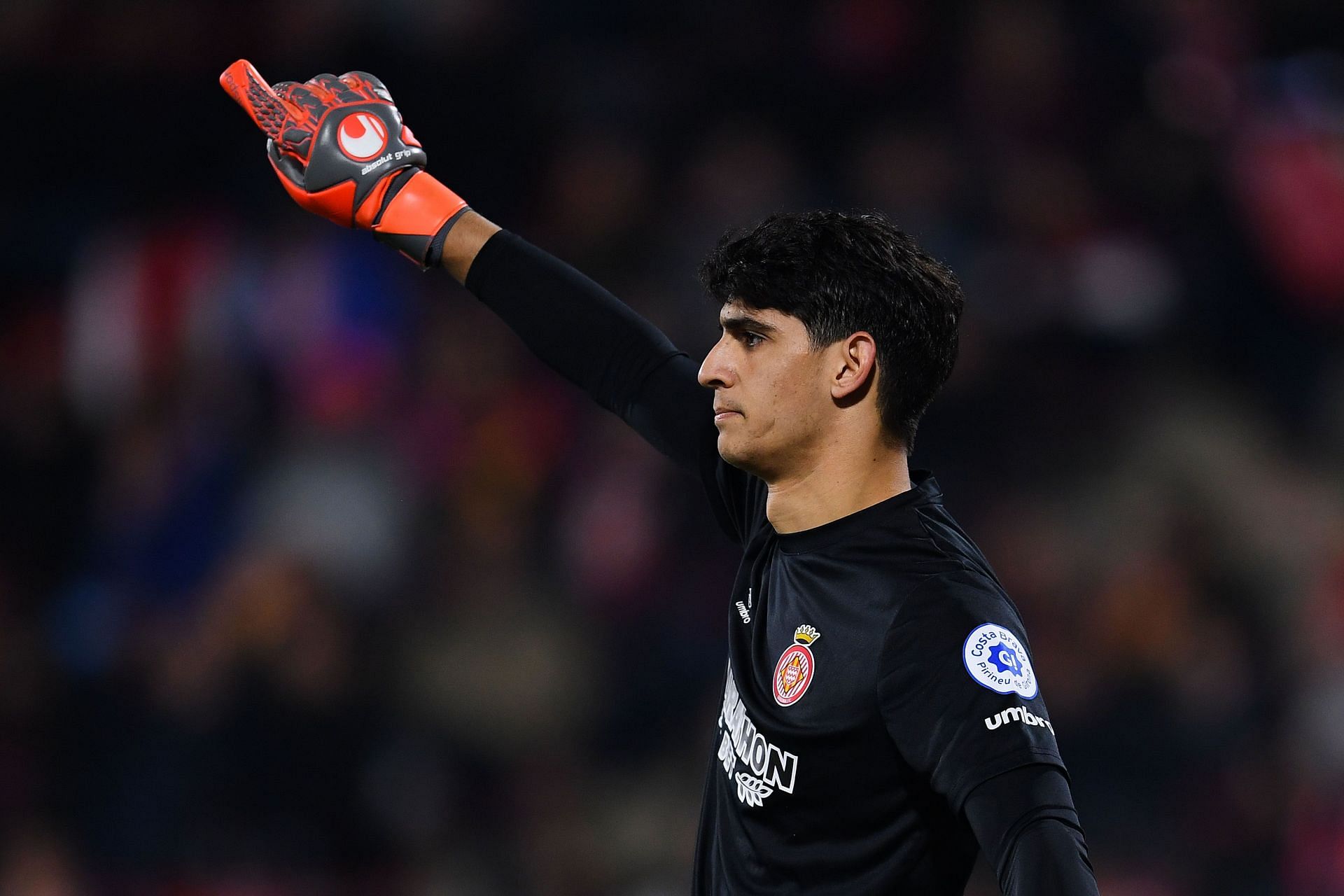 Yassine Bounou in action in the Spanish La Liga