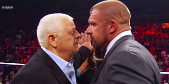 What happened between Stephanie McMahon and Dusty Rhodes during their promo on RAW?