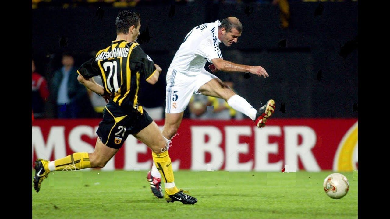AEK Athens managed to hold Real Madrid to two draws (image via Youtube/Zidane Video)