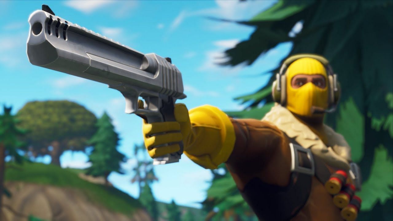 Fortnite might be bringing a type of Hand Cannon back (Image via Epic Games)