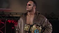 Rock as WWF Champion