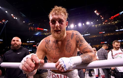 Jake Paul v Tyron Woodley post-fight