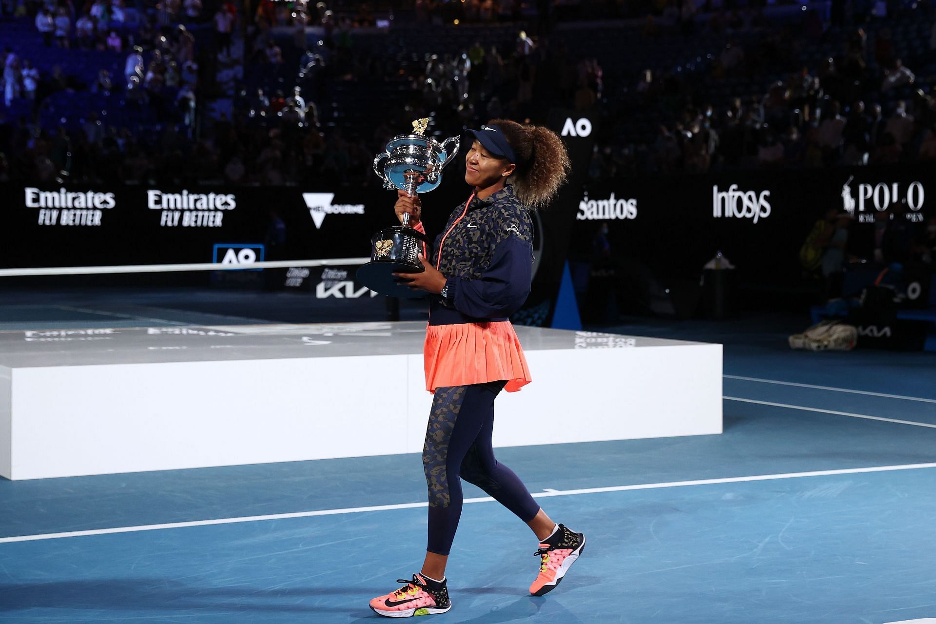 Osaka has won four Grand Slam titles so far