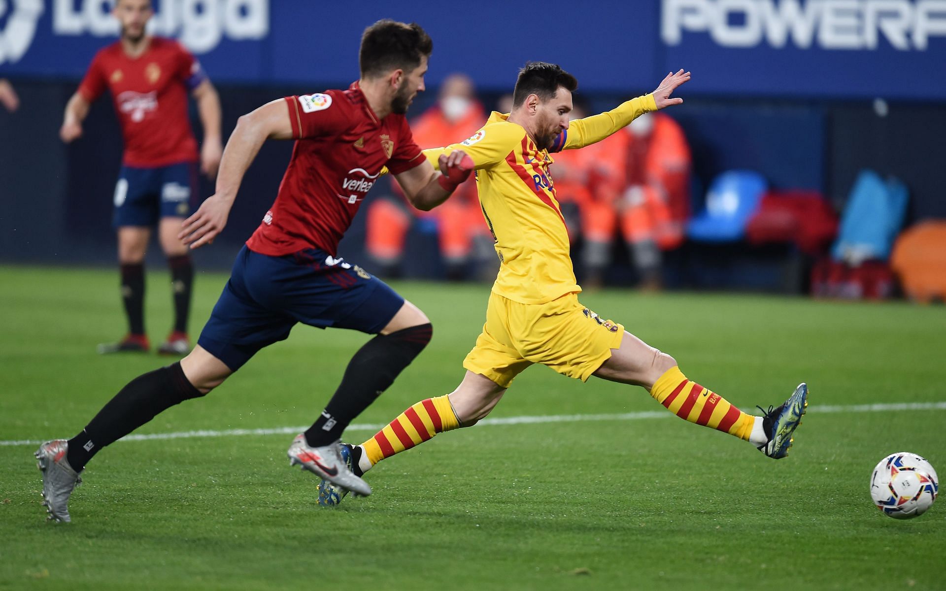 C.A. Osasuna v FC Barcelona - La Liga Santander