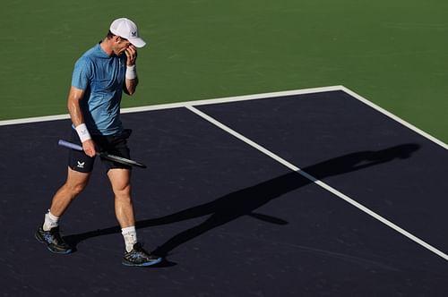 Andy Murray at the 2021 Indian Wells Masters