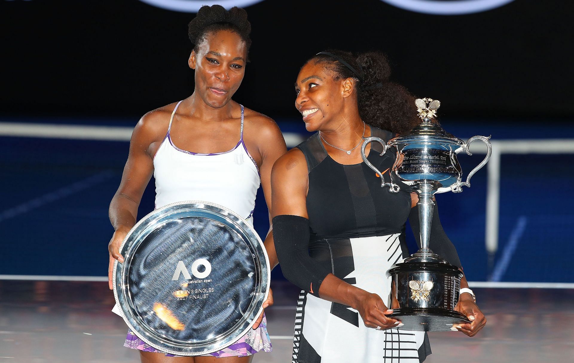 Venus and Serena Williams 2017 Australian Open.