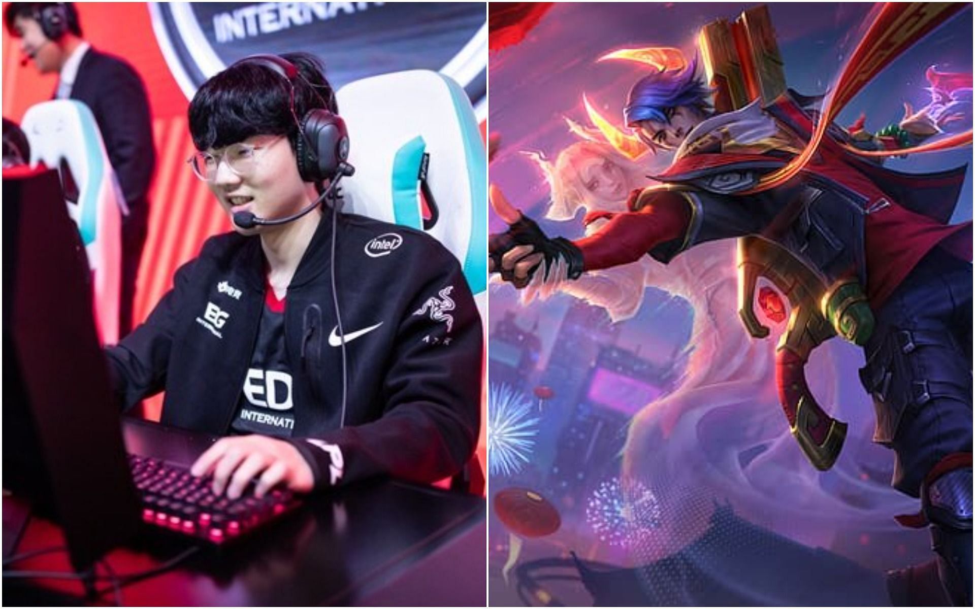 Viper and the others within EDG are rumored to have decided on their Worlds 2021 skins (Image via League of Legends)