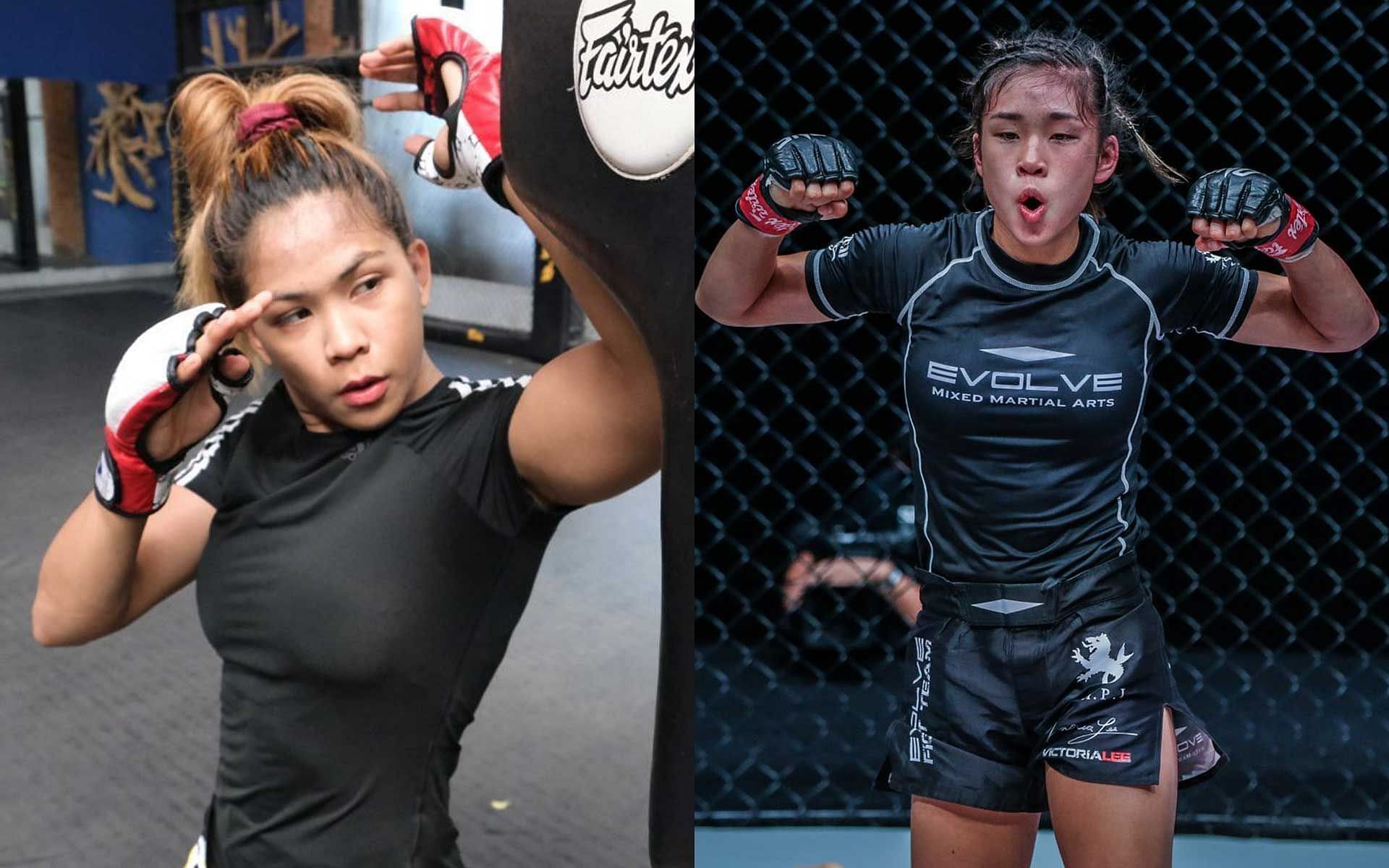 Denice Zamboanga (left) Victoria Lee (right) [Photo: ONE Championship]