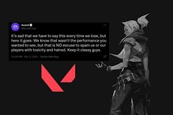 "Don't spam our players with hatred": Acend addresses community toxicity during Valorant Champions 2021