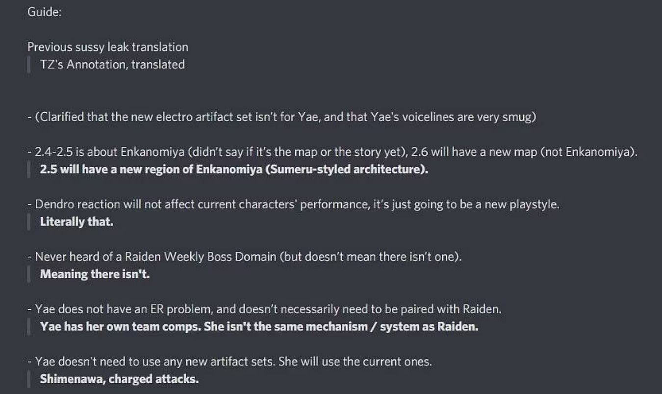More information from the translated leaks (Image via Wangsheng Funeral Parlor Discord)