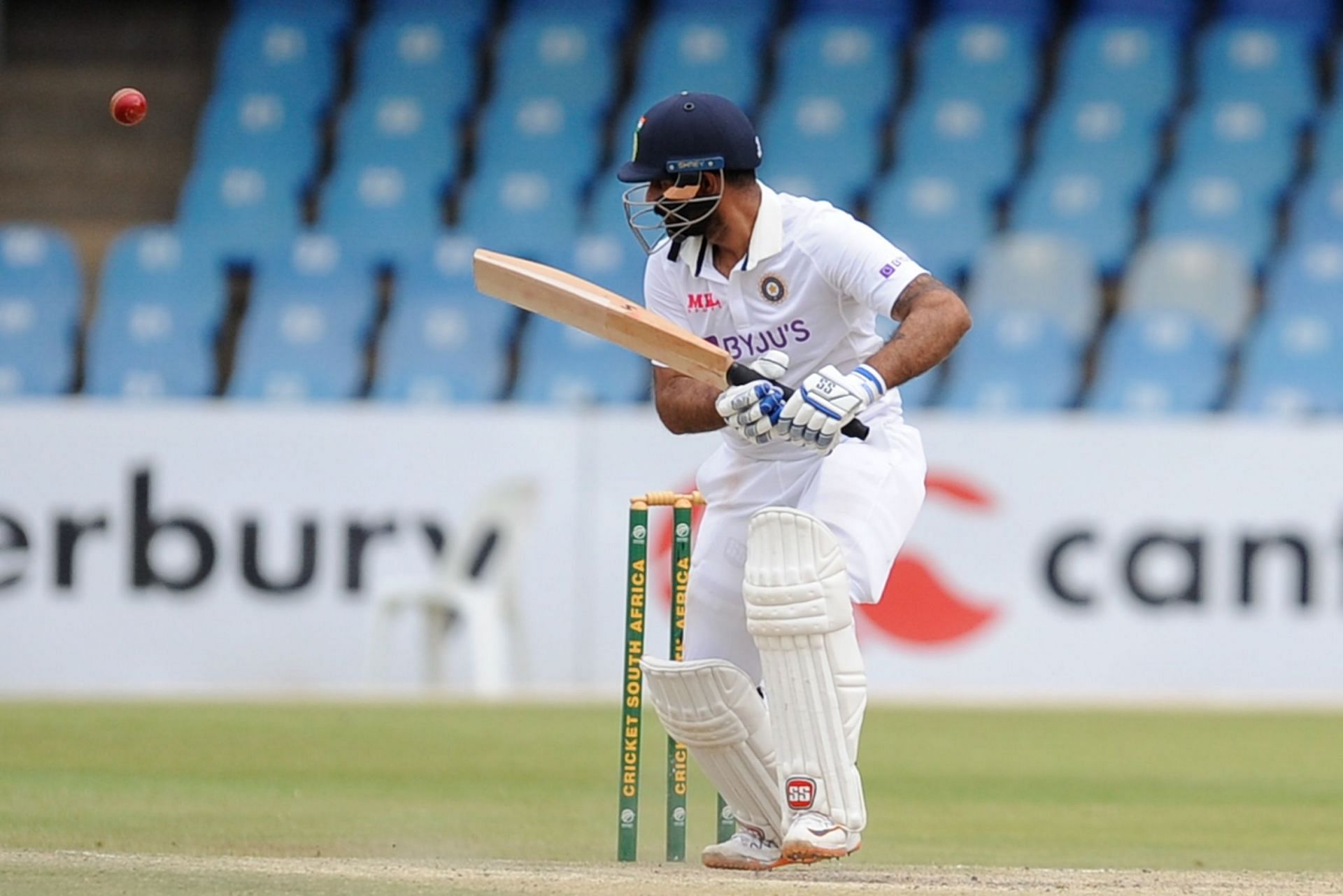 Hanuma Vihari batting for India A against South Africa A. Pic: Getty Images