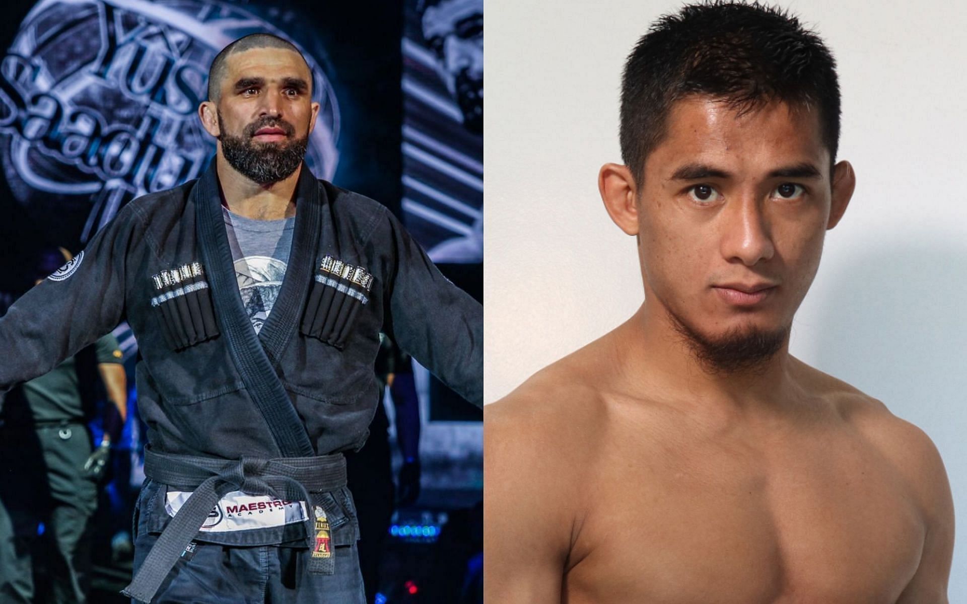 Yusup Saadulaev (left) wants title shot after victory over Stephen Loman (right) [Photo: ONE Championship]