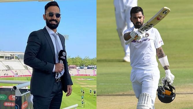 "He was caught up with the way to play Test cricket" - Dinesh Karthik explains how KL Rahul transitioned into an improved Test opener