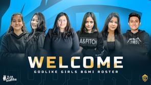 GodLike eSports announces new all-girls BGMI roster