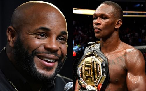 Daniel Cormier (left); Israel Adesanya (right)