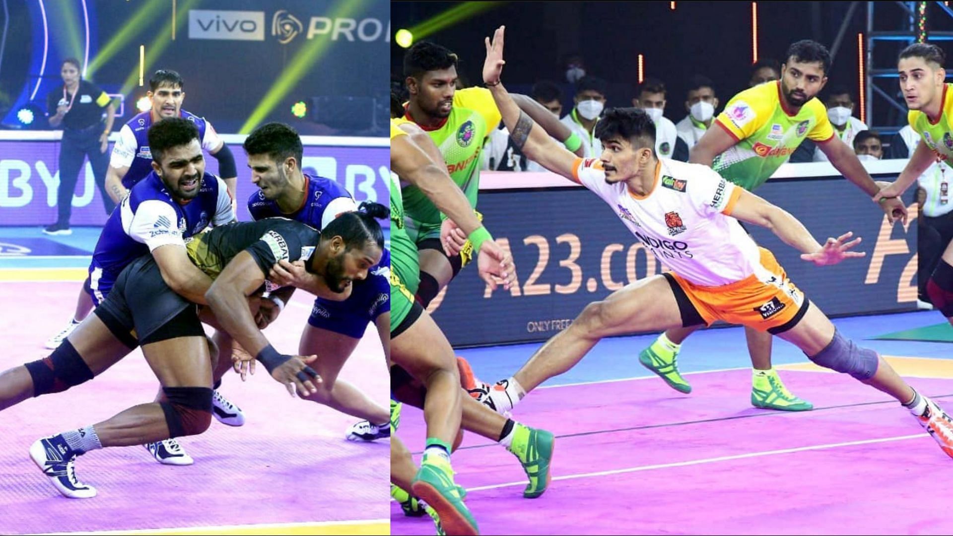 Pro Kabaddi 2021 continued in Bengaluru with another double-header