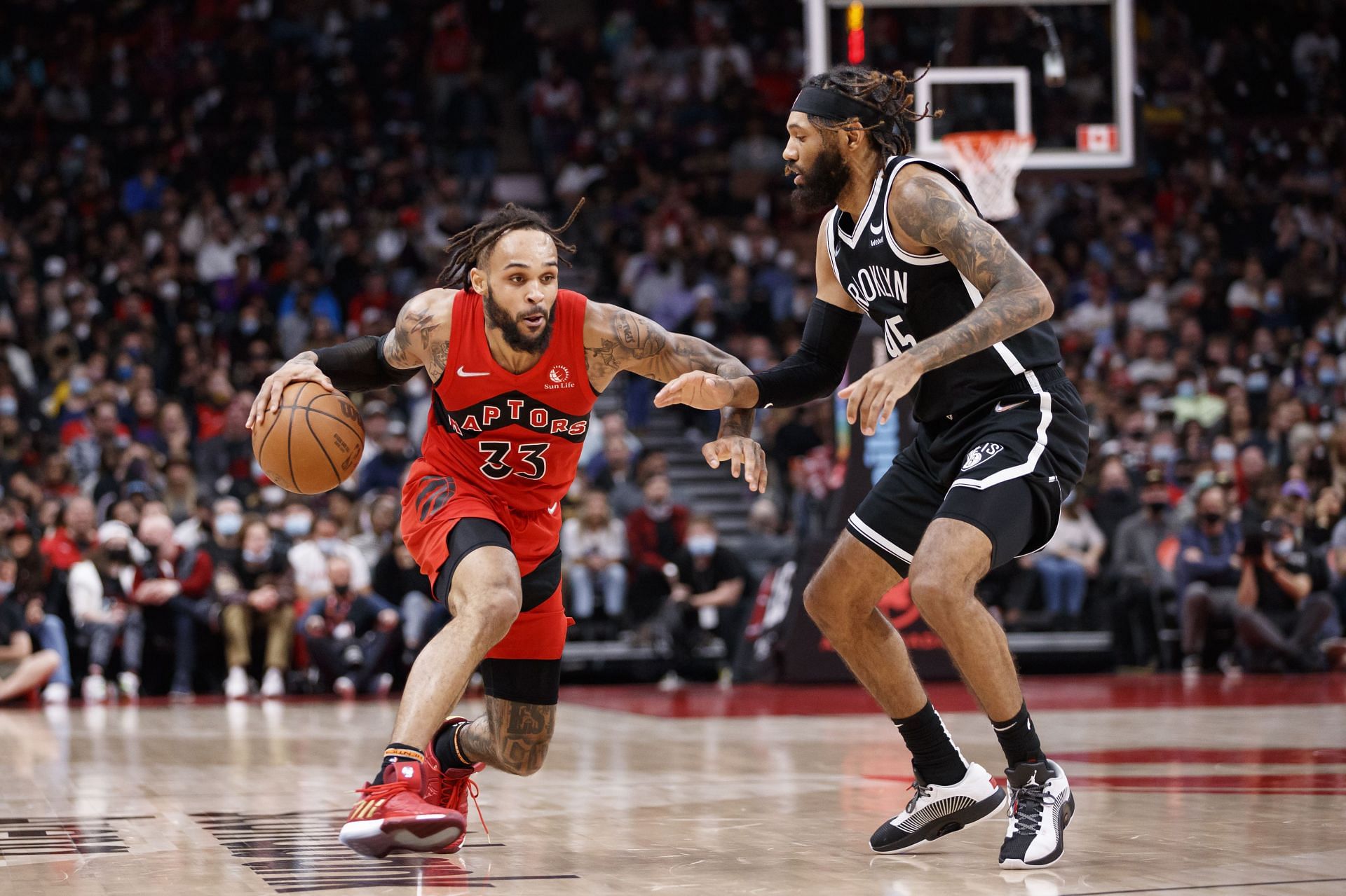 Toronto Raptors vs Brooklyn Nets.