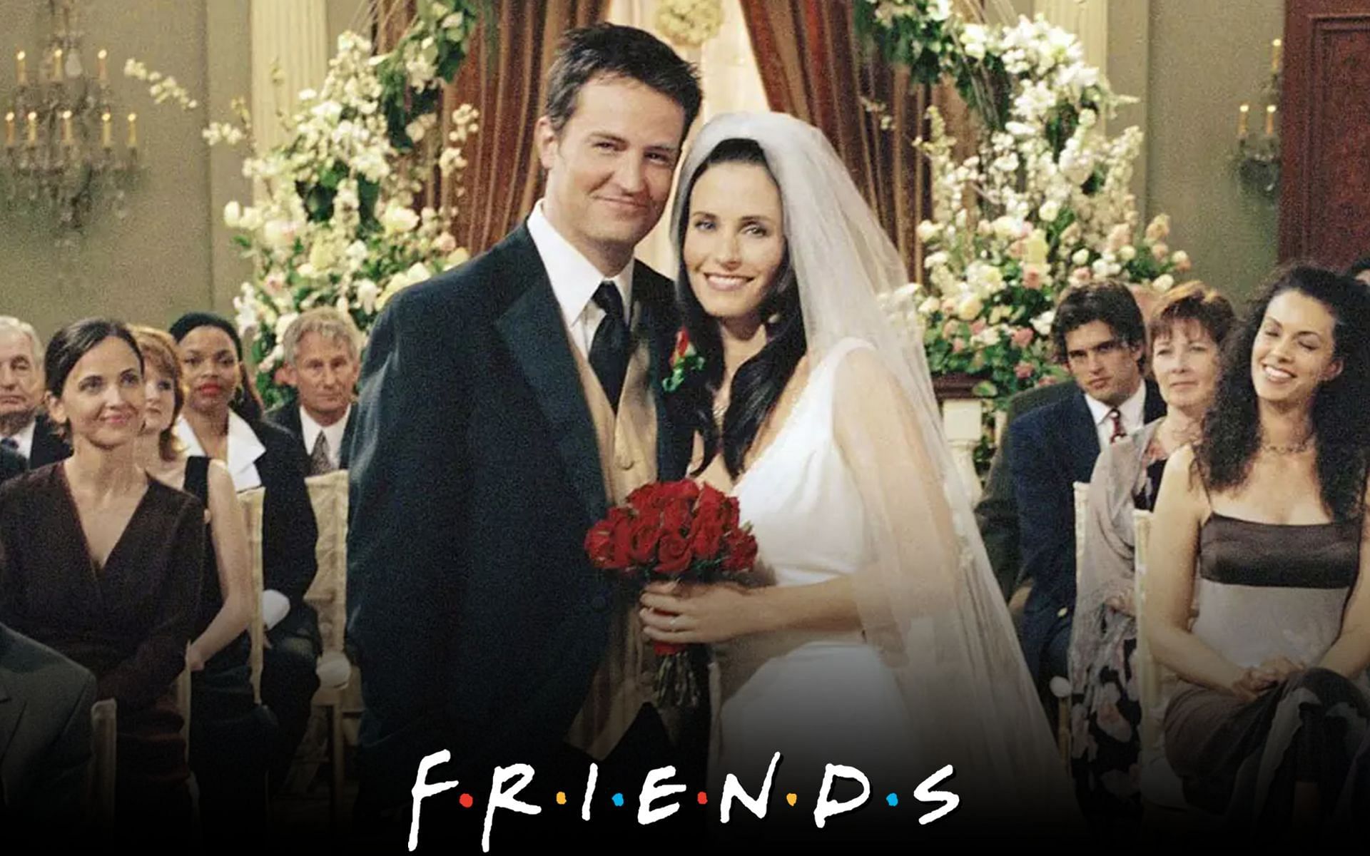 Chandler and Monica&#039;s wedding (Image via Sportskeeda)