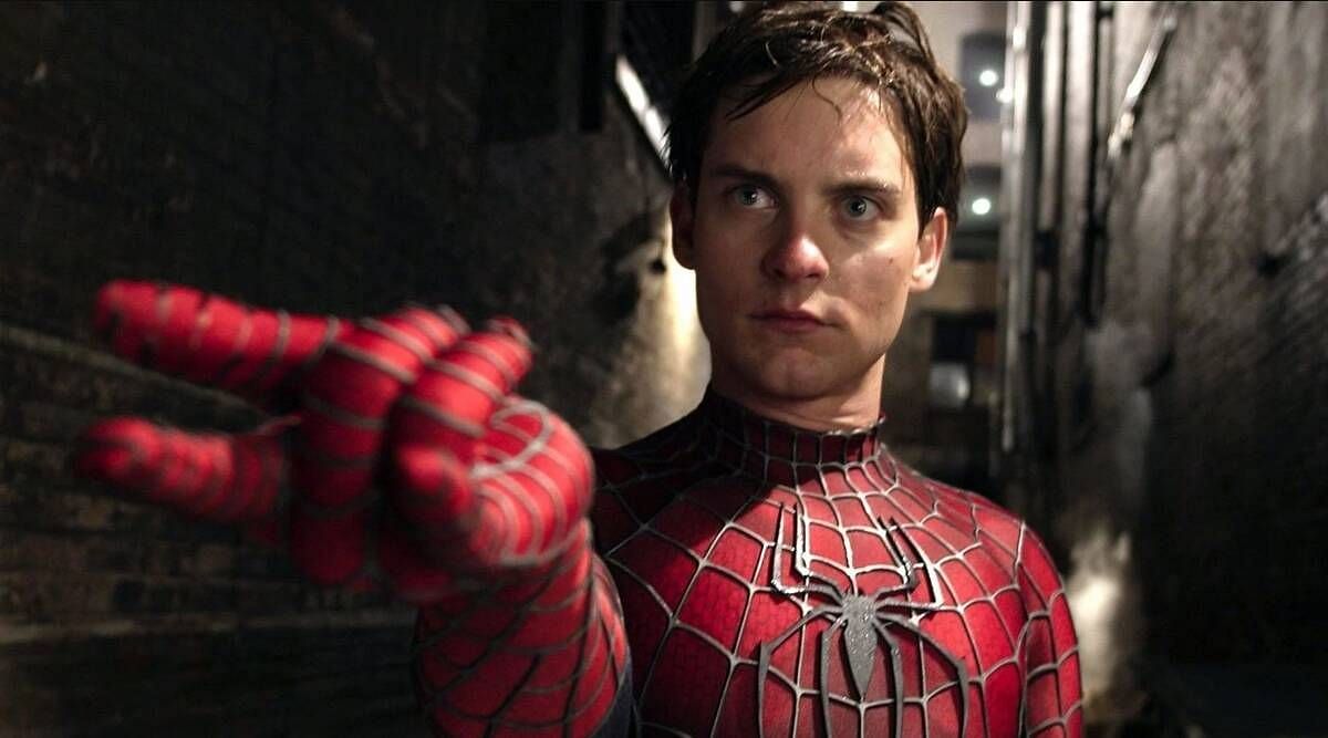 Tobey Maguire as Spider-Man (Image via Sony)