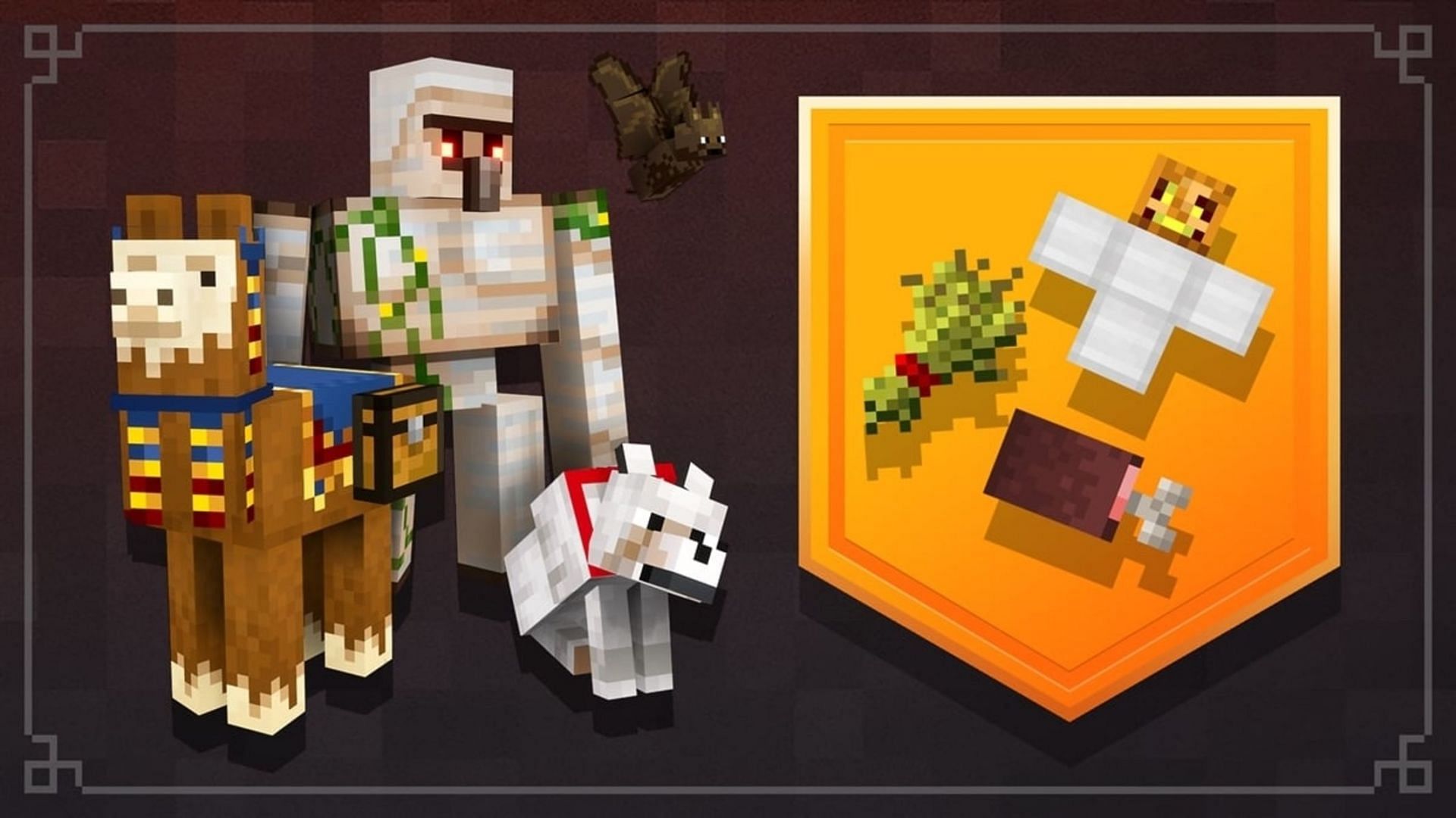 The iron golem is one of a few summonable companions to assist in battle (Image via Mojang)