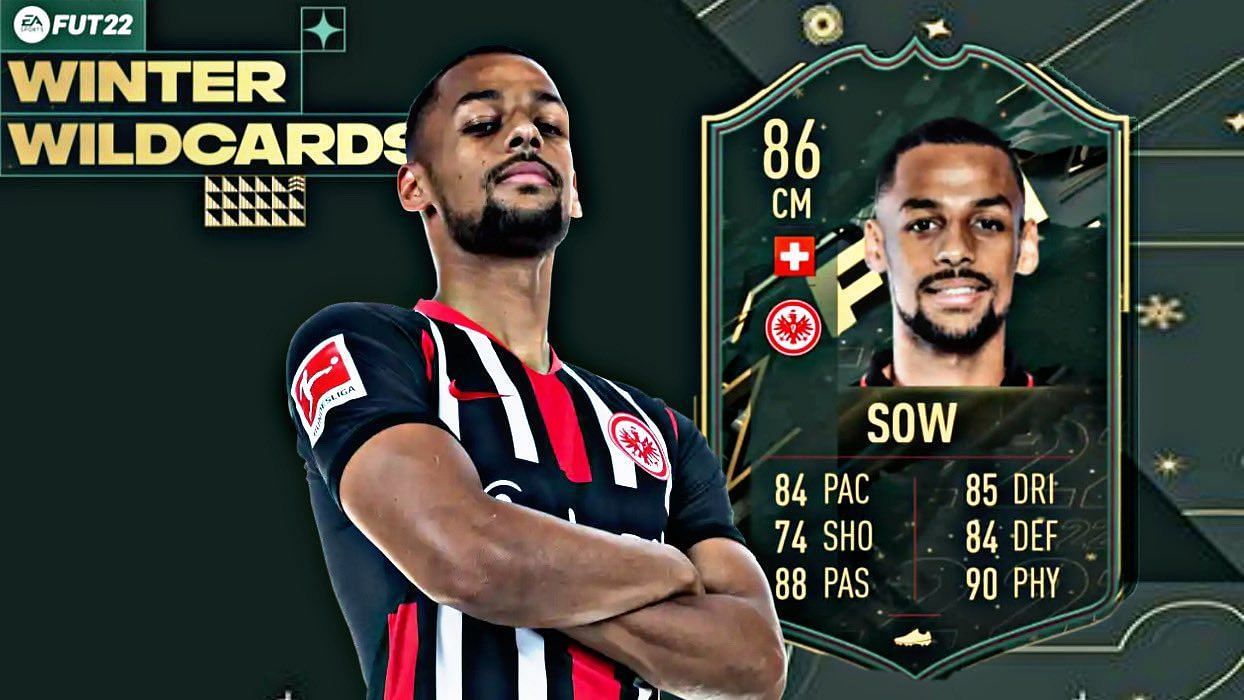 Djibril Sow Winter Wildcards SBC is now live in FIFA 22 Ultimate Team (Image via YouTube/FIFA saved my life)