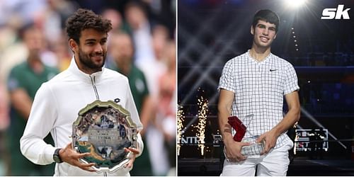 Matteo Berrettini and Carlos Alcaraz