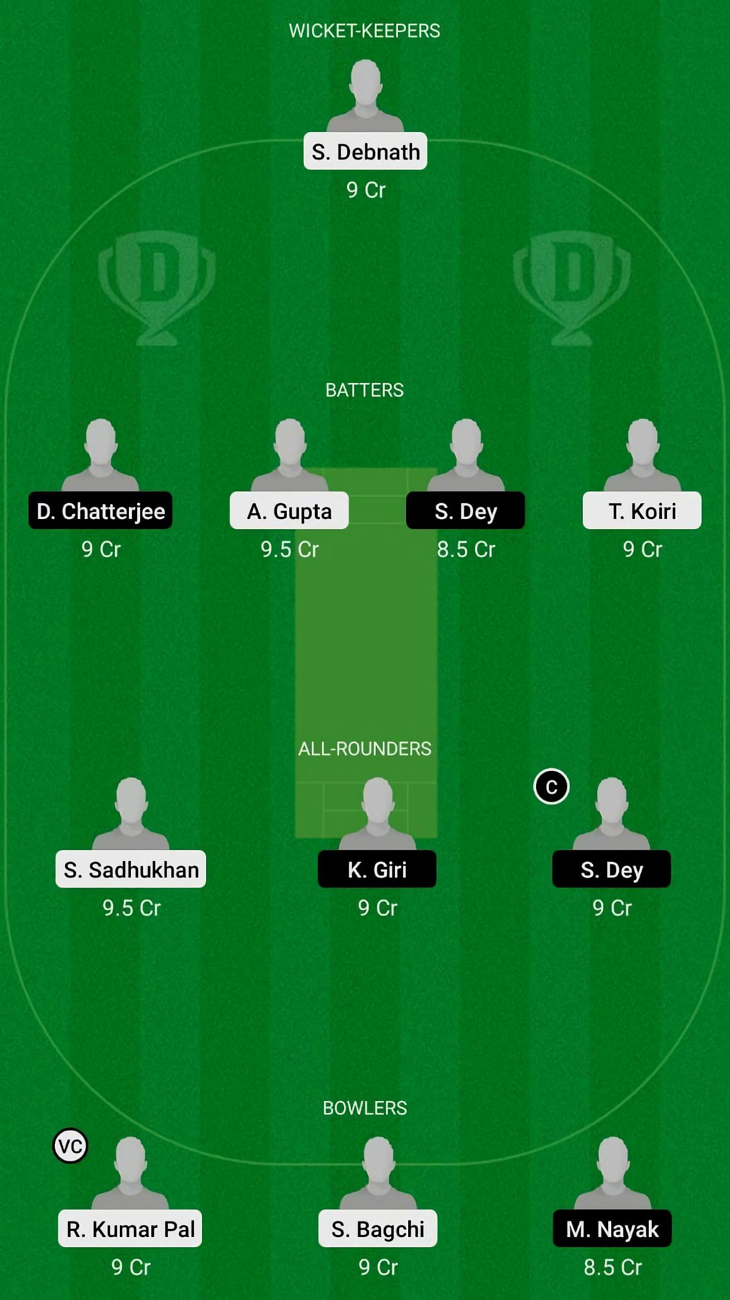 NSD vs SPT Dream11 Fantasy Suggestion #2