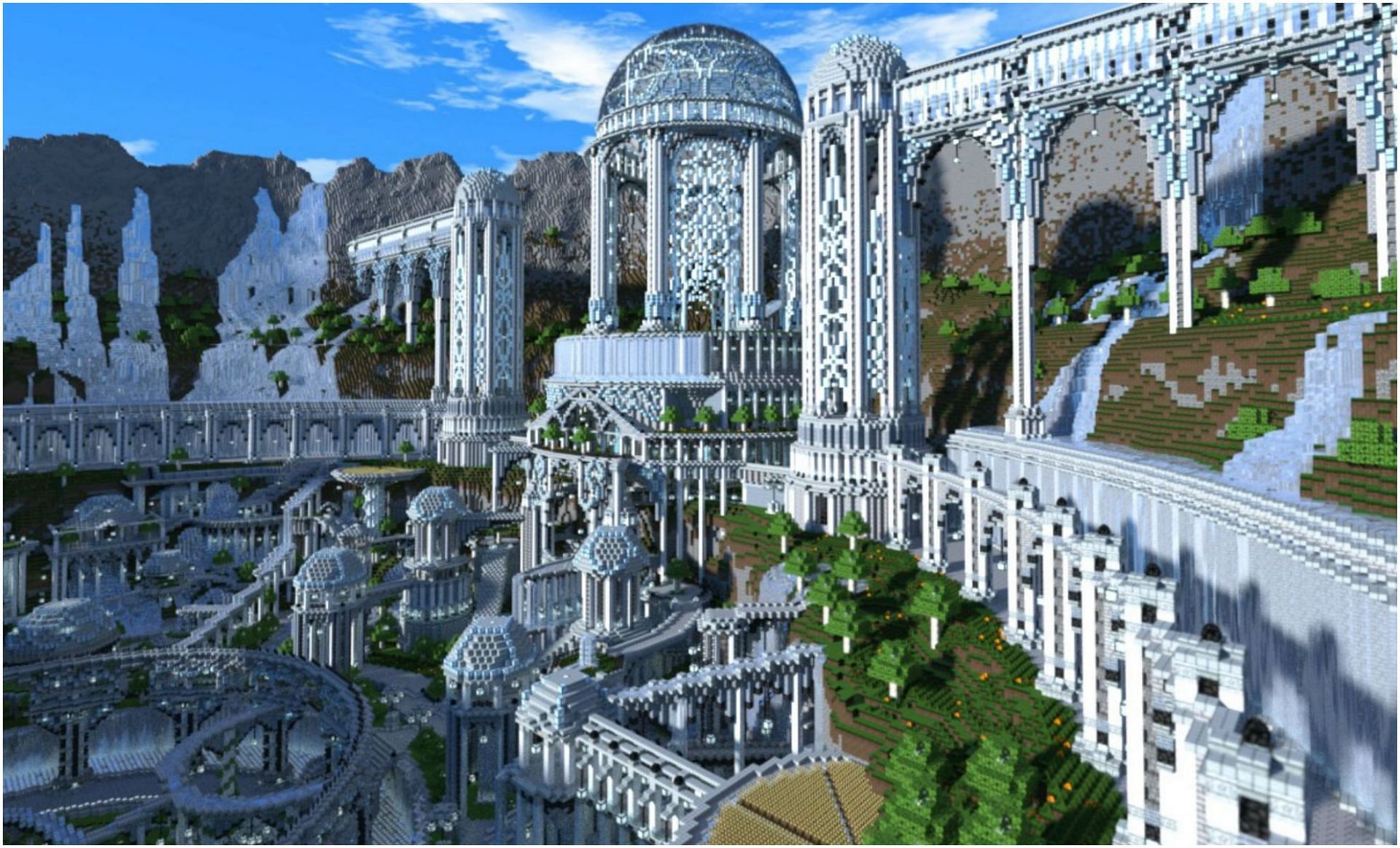 Reddit is filled with magnificent player-made builds (Image via Minecraft)