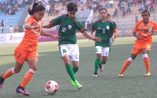 India go down to Bangladesh in SAFF U-19 Women's Championship 2021