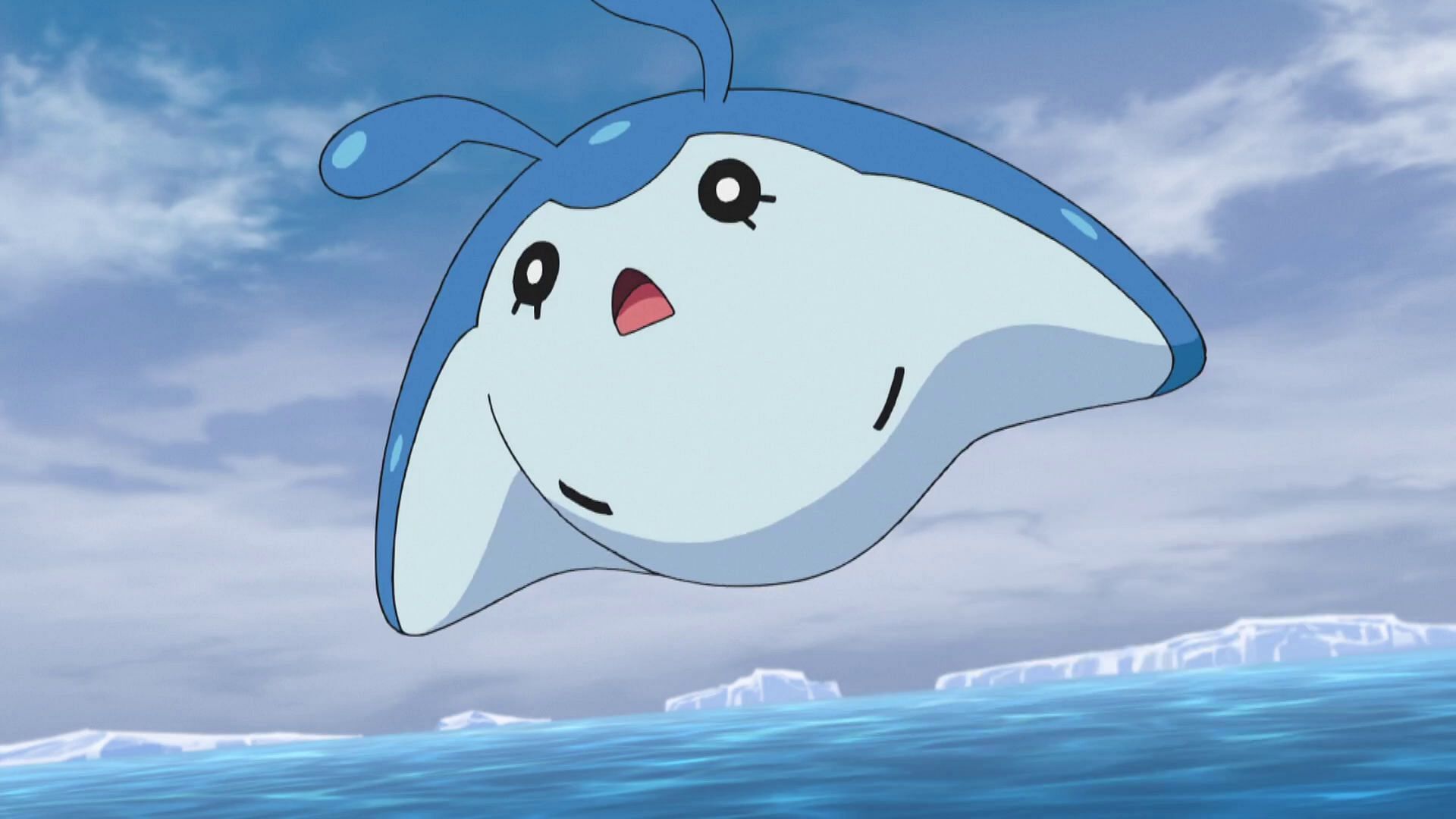 Mantyke can be found in the waters of Sinnoh (Image via The Pokemon Company)