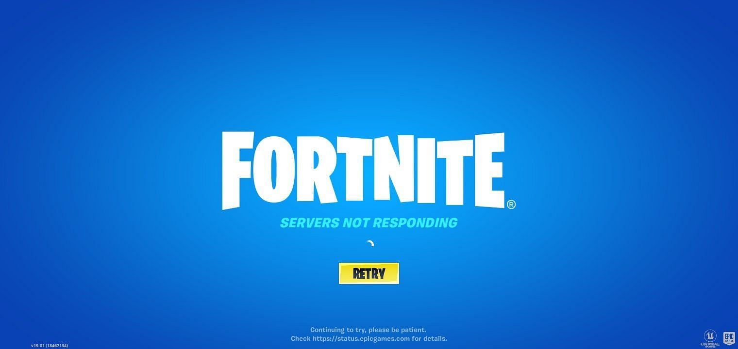 Fortnite servers went down for over seven hours and now it is back online with one more present for players to open (Image via Twitter/Null FN)