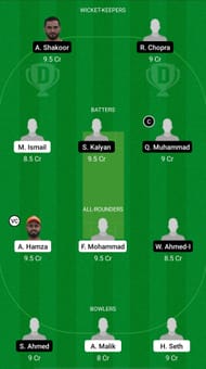DUB vs AJM Dream11 Prediction - Emirates D10