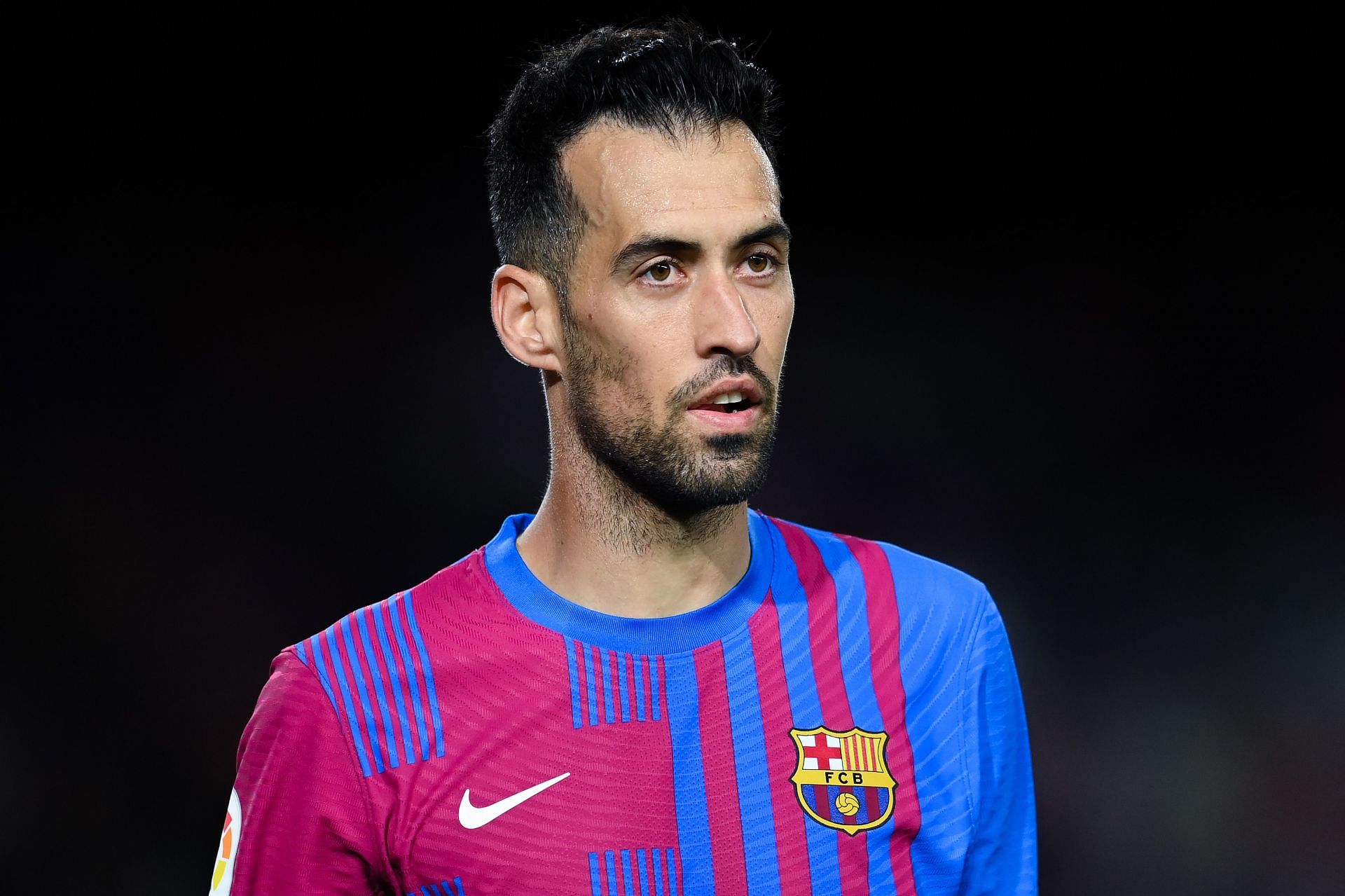 Sergio Busquets is still playing for Barcelona.