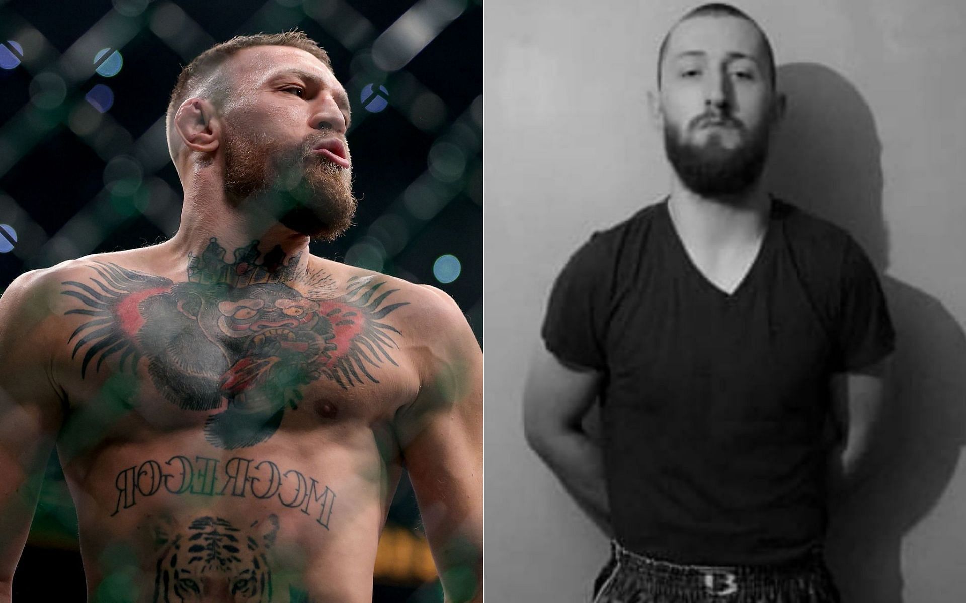 Conor McGregor (left) and Ian Coughlan (right) [Image credits: @iancoughlanmma on Instagram]
