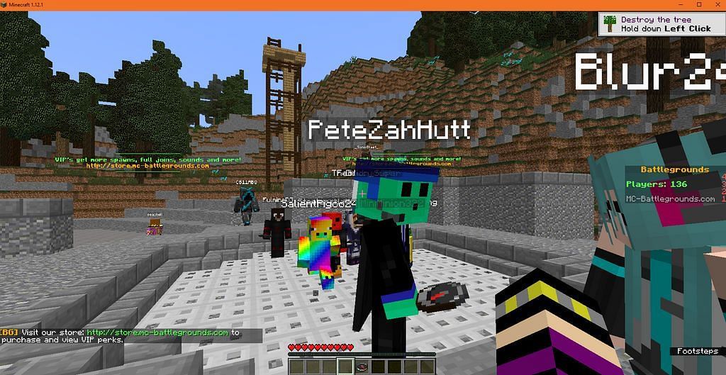 PeteZahHutt in Minecraft (Image via Minecraft)