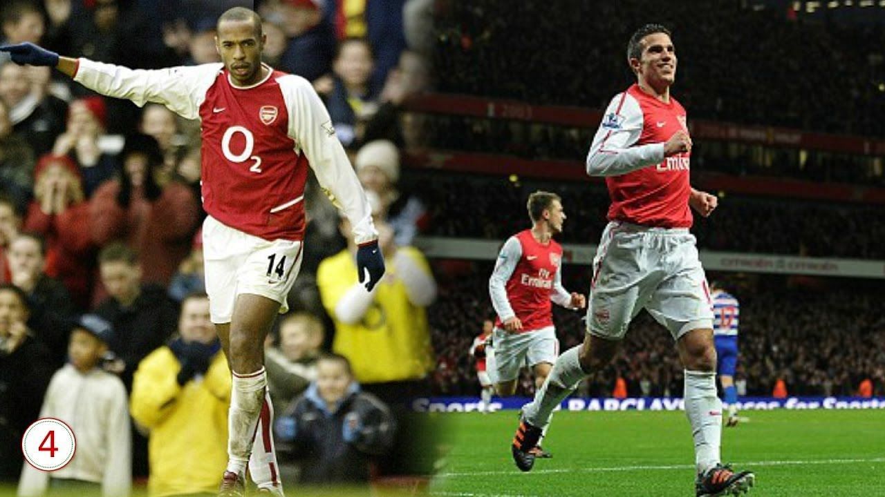 Thierry Henry and Robin van Persie added many goals to Arsenal&#039;s tally this century.