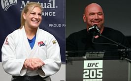 "We would love to bring her in" - Dana White shows interest in signing Kayla Harrison to the UFC