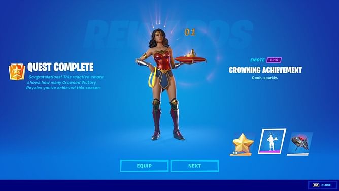 Fortnite Crowning Achievement emote: Everything you need to know