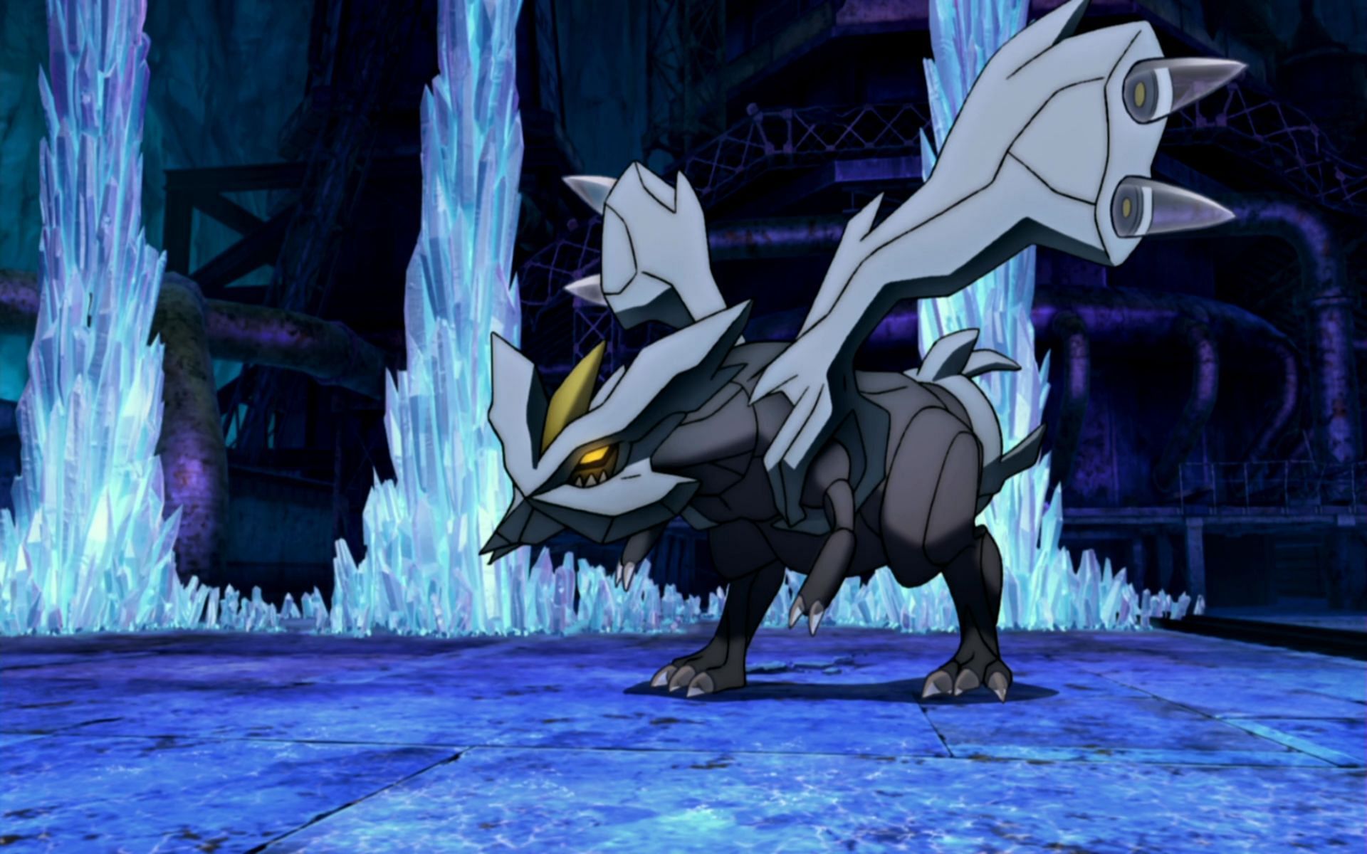 Kyurem gets access to powerfull attacks like Blizzard and Draco Meteor (Image via The Pokemon Company)