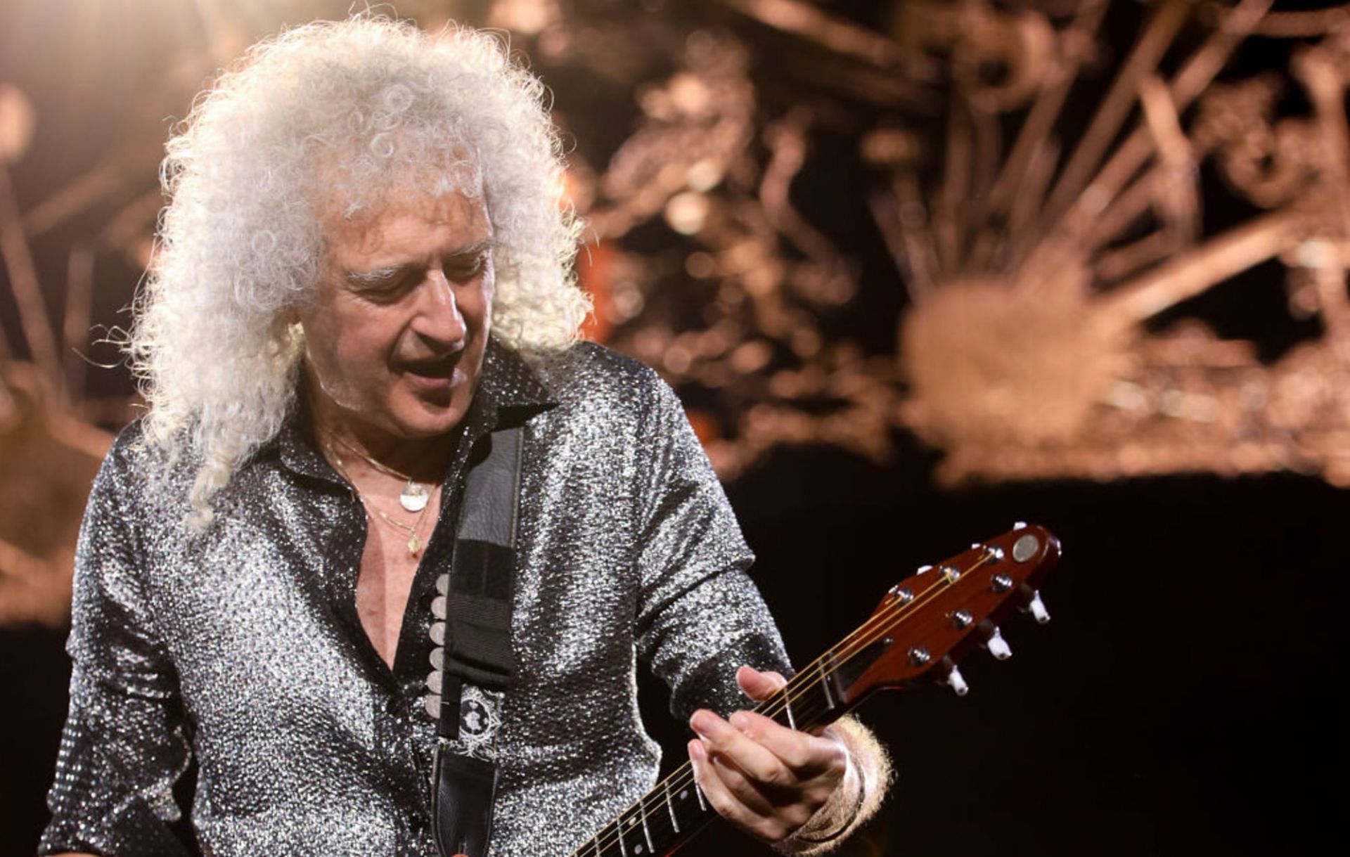 Brian May and his wife Anita Dobson tested Covid positive (Image via NME News)