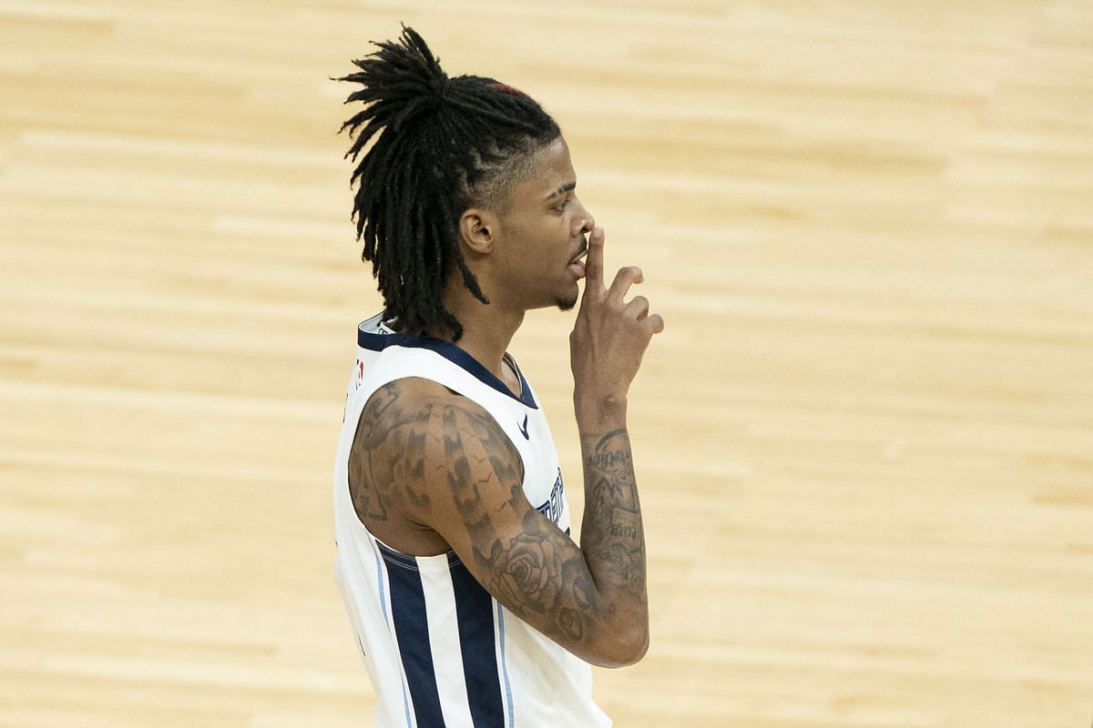 Ja Morant scored 25 of his 41 points in the second half to lead the Memphis Grizzlies&#039; comeback win. [Photo: SBNation.com]