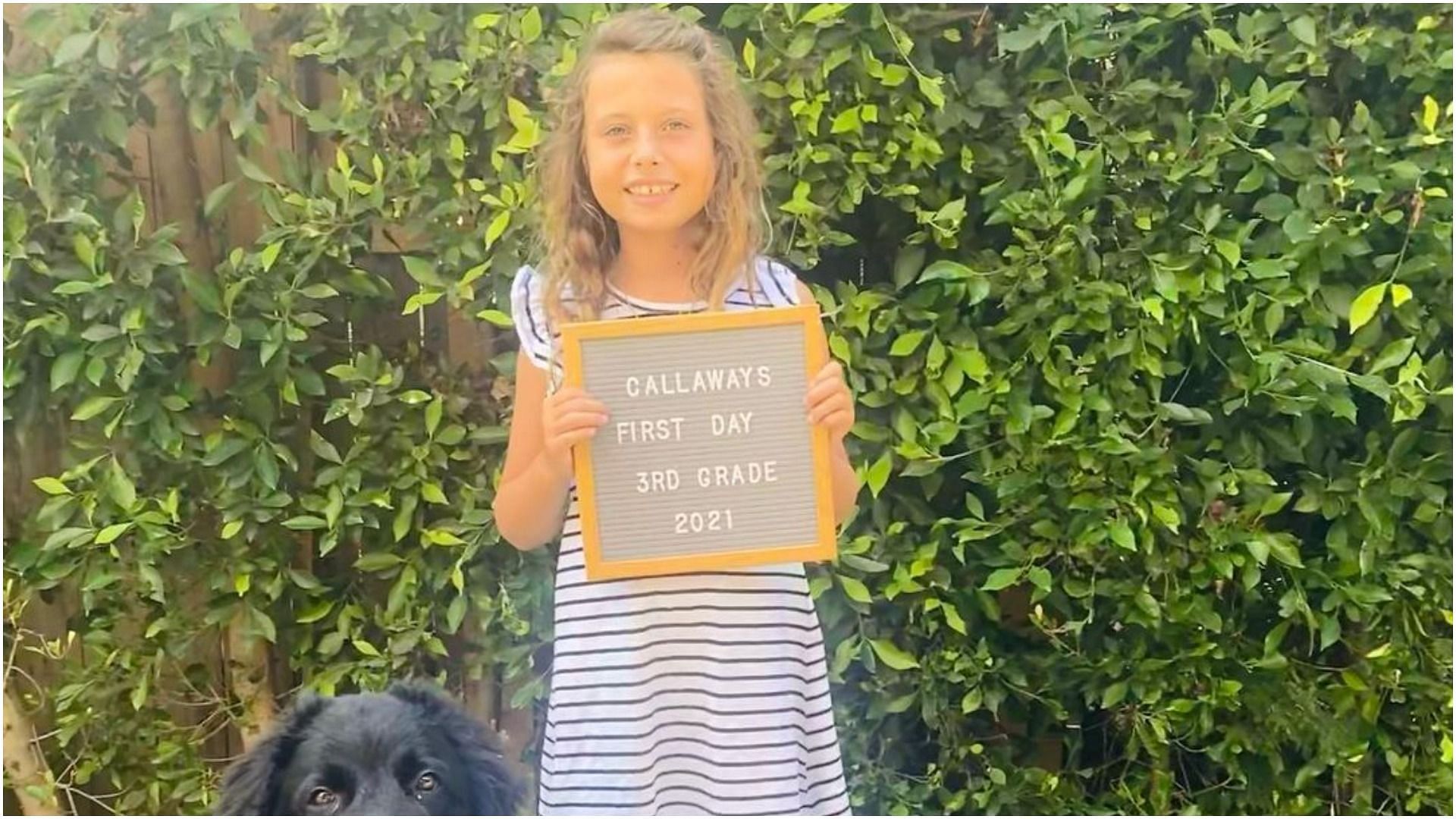 Callaway Lane Faulkner is the daughter of Chudney Ross and Joshua Faulkner (Image via chudneylross/Instagram)