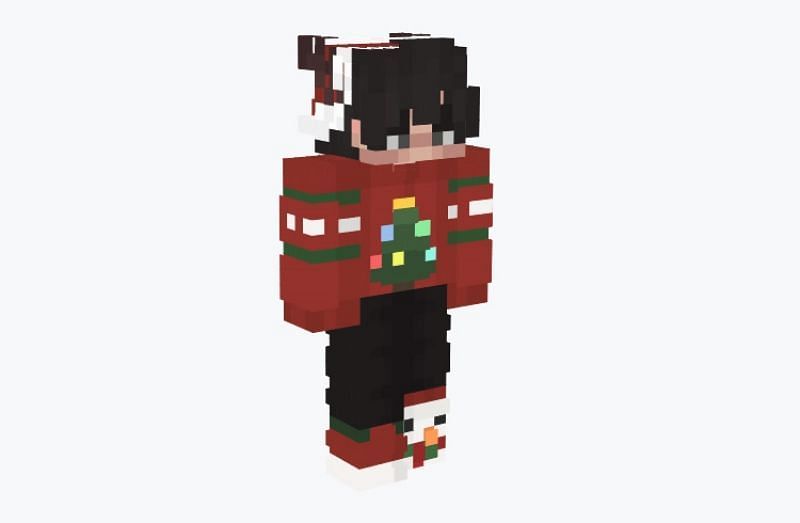 Christmas Jumper Minecraft skin (Image via NameMC)